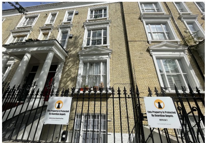 A property protected by Guardian Angels